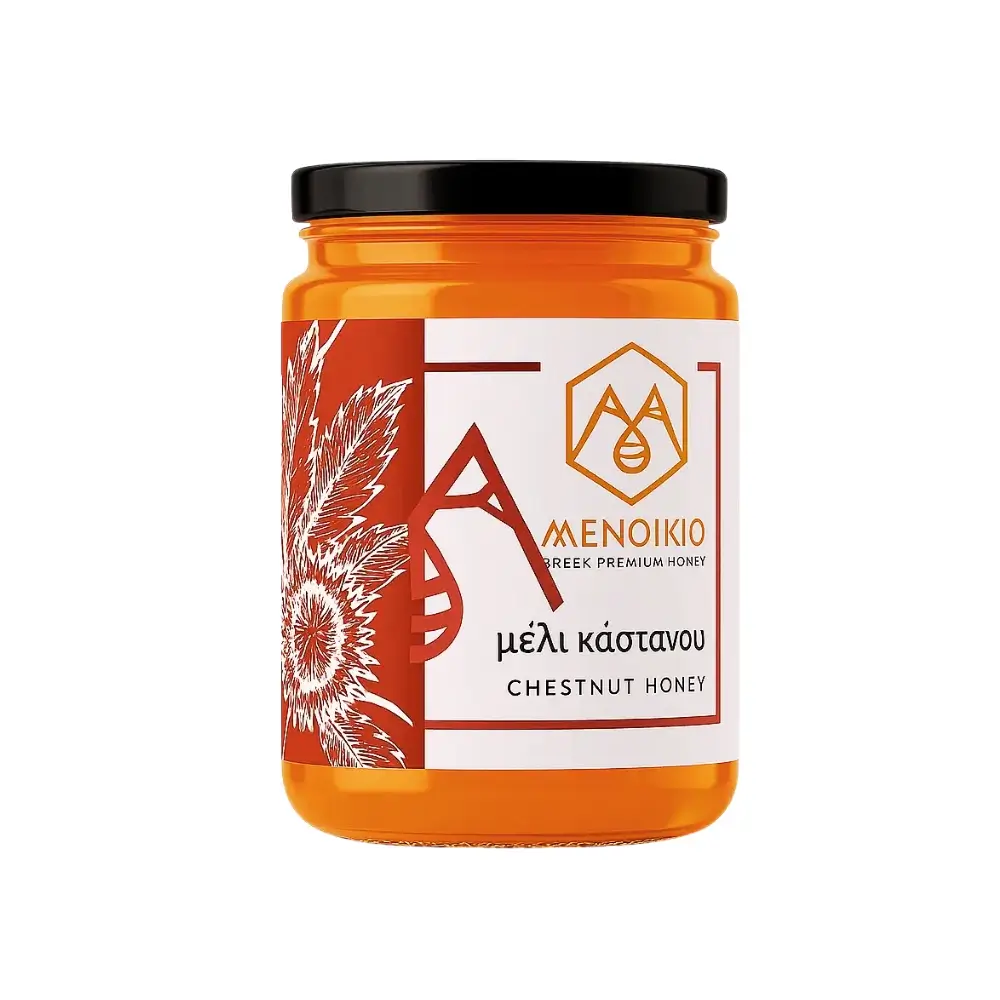 Μέλι Κάστανο Μενοίκιο σε μεγάλο βάζο