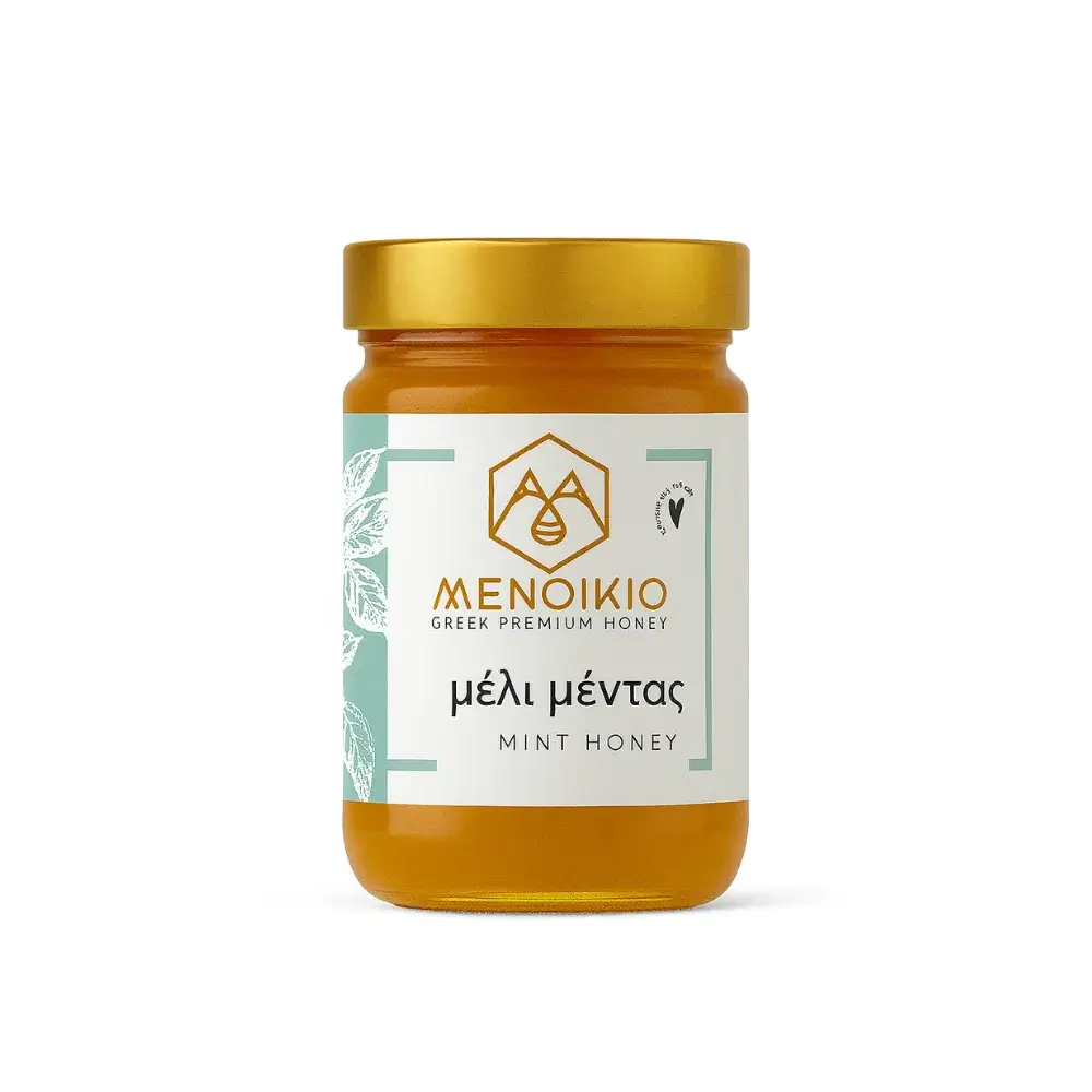Μέλι Μέντας Μενοίκιο 270g σε γυάλινο βάζο